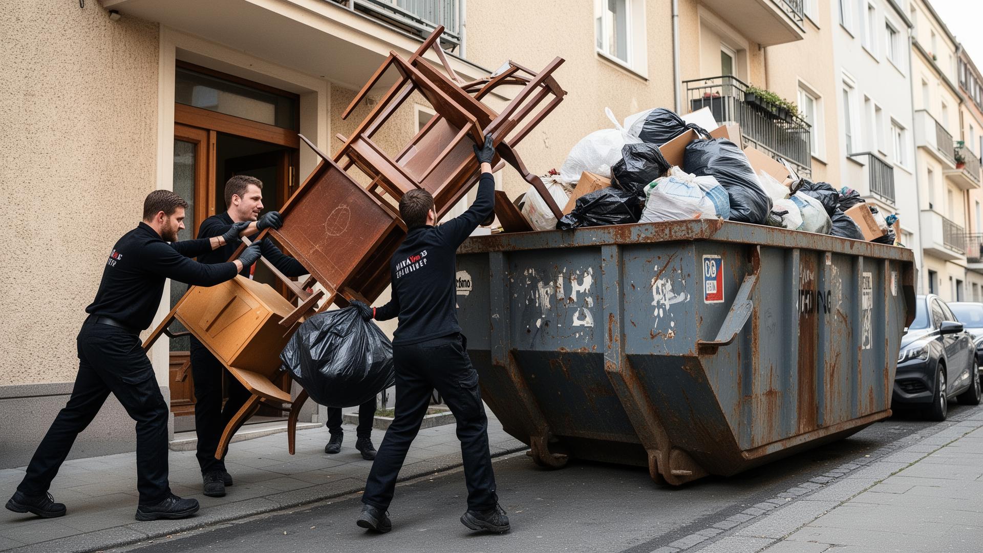 UMZUGIO Entrümpelung in Aktion